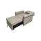 BUTACA RECLINABLE MANUAL EN TELA BEIGE