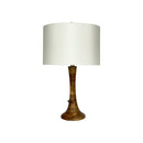 LAMPARA DE MESA ACABADO DE MADERA