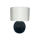 LAMPARA DE MESA ACABADO DE MADERA