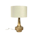 LAMPARA DE MESA ACABADO DE MADERA NATURAL