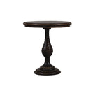 MESA LATERAL VELADOR CLASICA CON PIE DE COPA