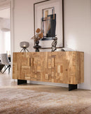 BUFETERA ACABADO DE MADERA