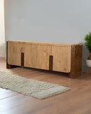 CONSOLA ACABADO DE MADERA