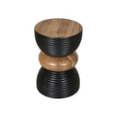 MESA LATERAL ACABADO DE MADERA