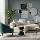 MESA LATERAL ACABADO DE MADERA