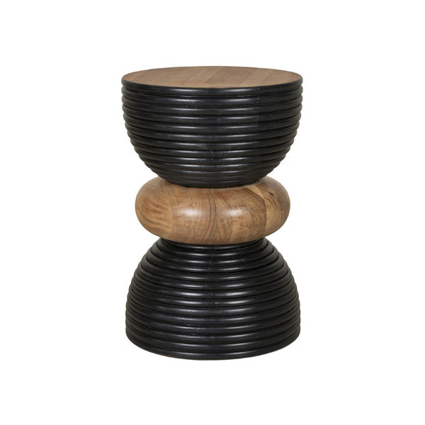 MESA LATERAL ACABADO DE MADERA