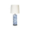 ***TABLE LAMP BLACK BLUE WHITE