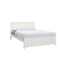 CAMA JESSE BLANCO QUEEN + 1 MESITA DE NOCHE - 2PCS