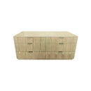 GAVETERO ACABADO DE MADERA NATURAL