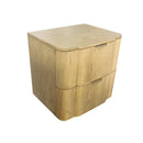 MESA DE NOCHE ACABADO DE  MADERA