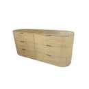 GAVETERO ACABADO DE MADERA NATURAL