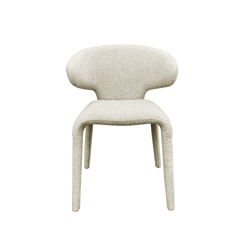 SILLA DE COMEDOR EN TELA BEIGE