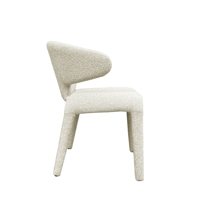 SILLA DE COMEDOR EN TELA BEIGE