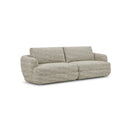 SOFA SECCIONAL ESTACIONARIO EN TELA KAKI