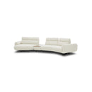 SOFA SECCIONAL ESTACIONARIO EN TELA BEIGE
