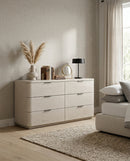 GAVETERO ACABADO DE MADERA BEIGE