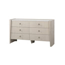 GAVETERO TOPE DE CERAMICA Y ACABADO DE MADERA BEIGE