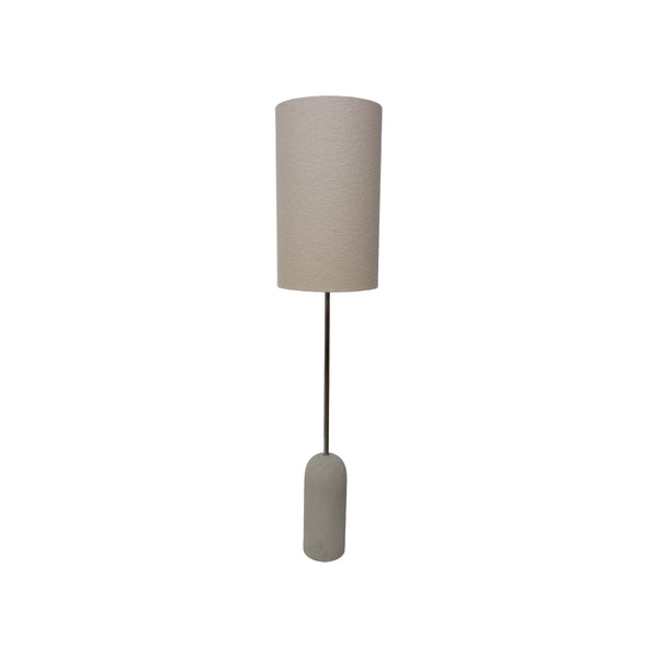 MARBLE  FLOOR LAMP WITH SHADE