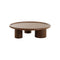 MESA DE CENTRO ACABADO DE MADERA