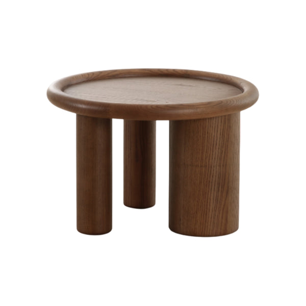 MESA LATERAL ACABADO DE MADERA