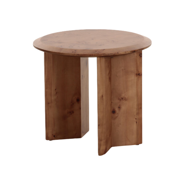 MESA LATERAL ACABADO DE MADERA