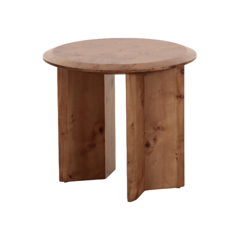 MESA LATERAL ACABADO DE MADERA