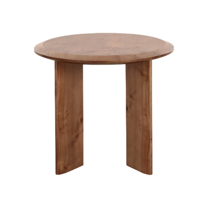 MESA LATERAL ACABADO DE MADERA