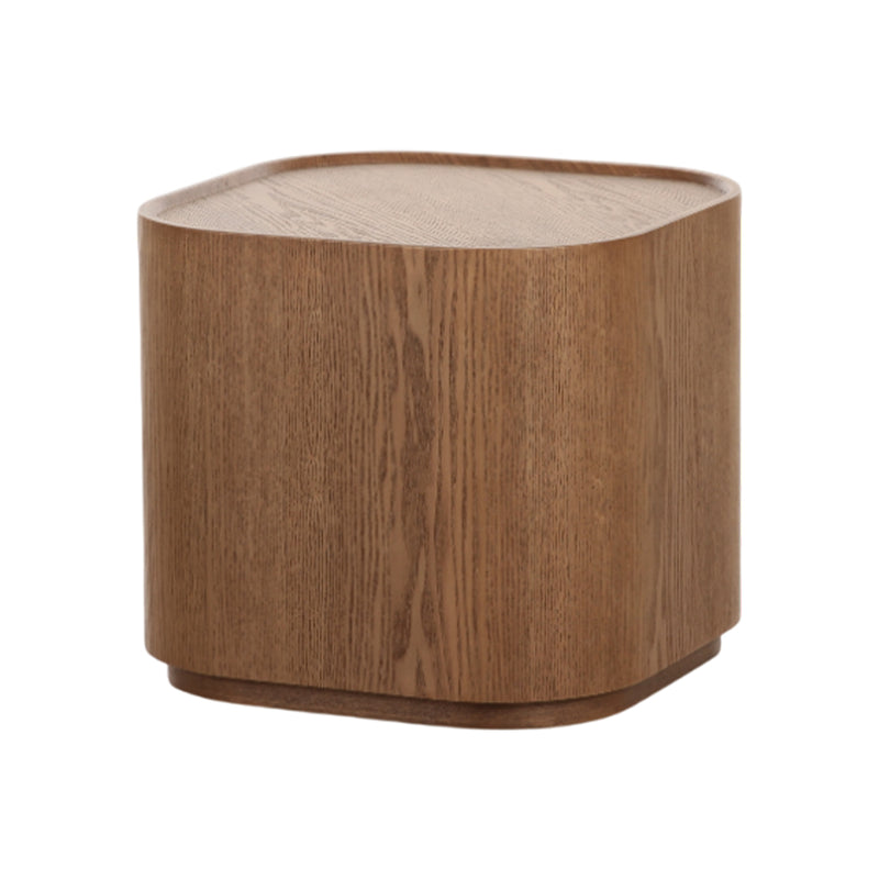 MESA LATERAL ACABADO DE MADERA