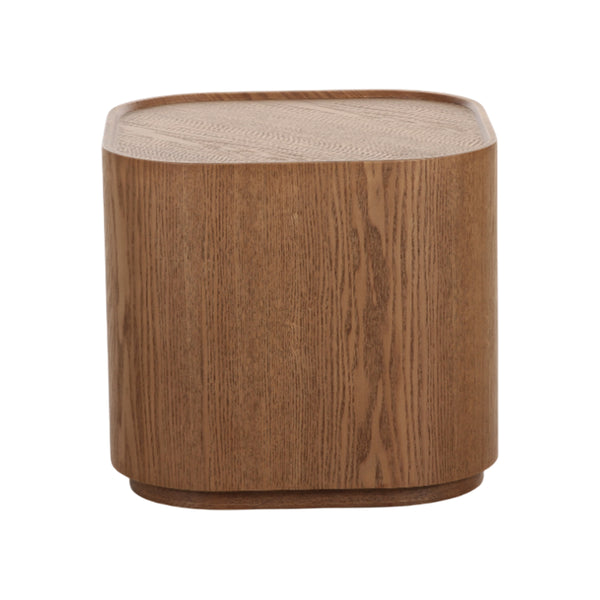 MESA LATERAL ACABADO DE MADERA