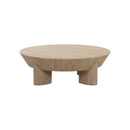 MESA DE CENTRO ACABADO DE MADERA NATURAL