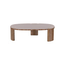 MESA DE CENTRO ACABADO DE MADERA