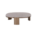 MESA DE CENTRO ACABADO DE MADERA