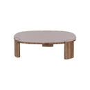 MESA DE CENTRO ACABADO DE MADERA