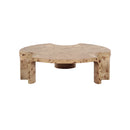 MESA DE CENTRO ACABADO DE MADERA