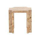 MESA LATERAL ACABADO DE MADERA