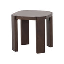 MESA LATERAL ACABADO DE MADERA