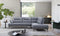 SOFA SECCIONAL ESTACIONARIO IZQUIERDO EN TELA GRIS  2PCS