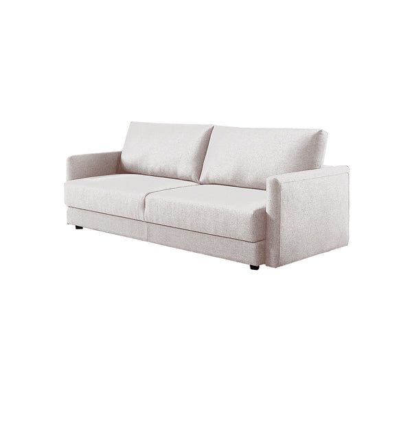 SOFA CAMA EN TELA BEIGE