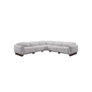 SOFA SECCIONAL RECLIBALE ELECTRICO EN TELA BEIGE