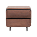 MESA DE NOCHE ACABADO DE MADERA