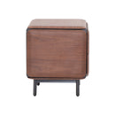 MESA DE NOCHE ACABADO DE MADERA