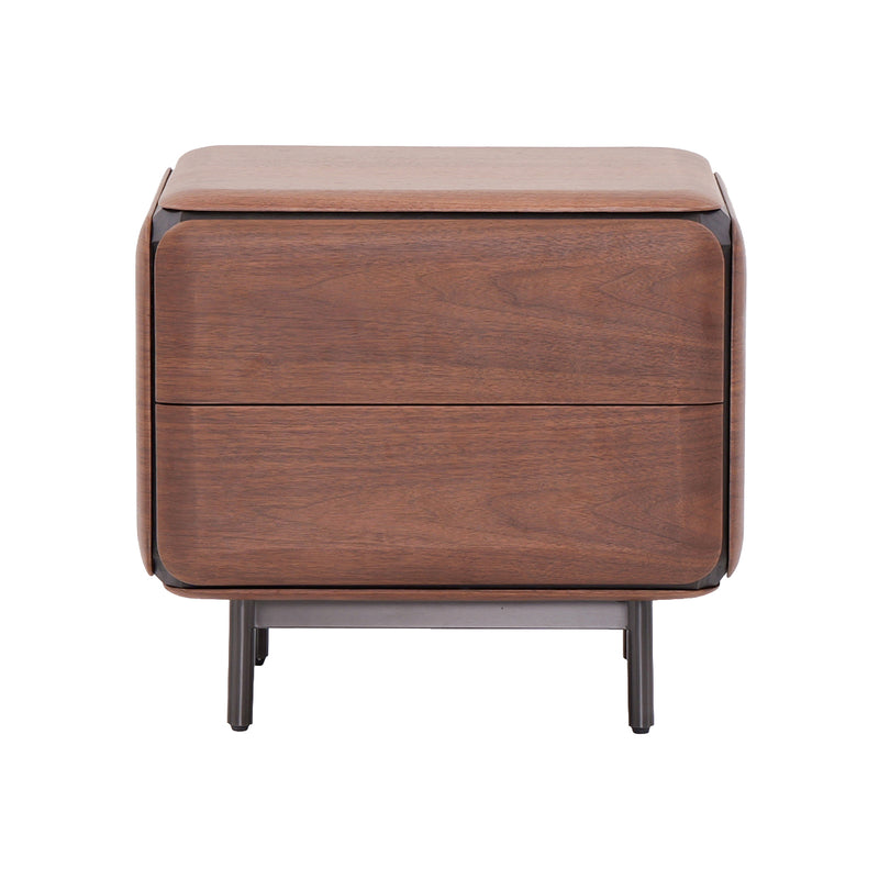 MESA DE NOCHE ACABADO DE MADERA