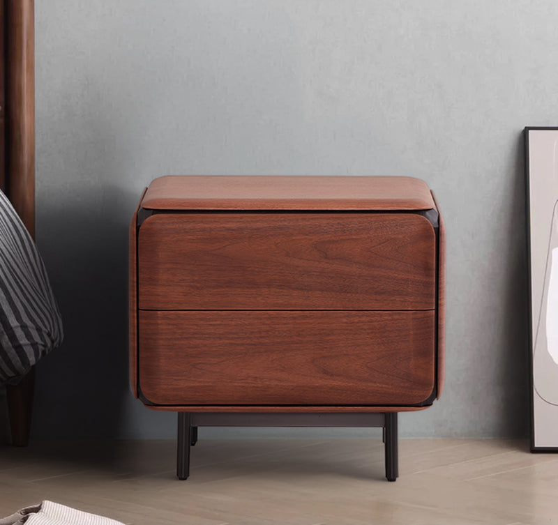 MESA DE NOCHE ACABADO DE MADERA