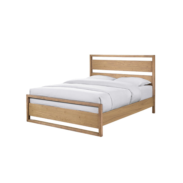 CAMA KING OZZO ACABADO DE MADERA