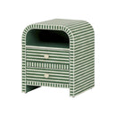 MESA DE NOCHE DE HUESO VERDE