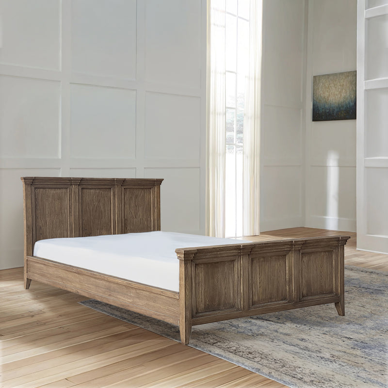 CAMA KING EN MADERA