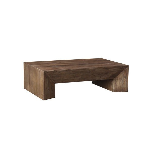 MESA DE CENTRO EN  MADERA