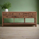 CONSOLA ACABADO DE MADERA