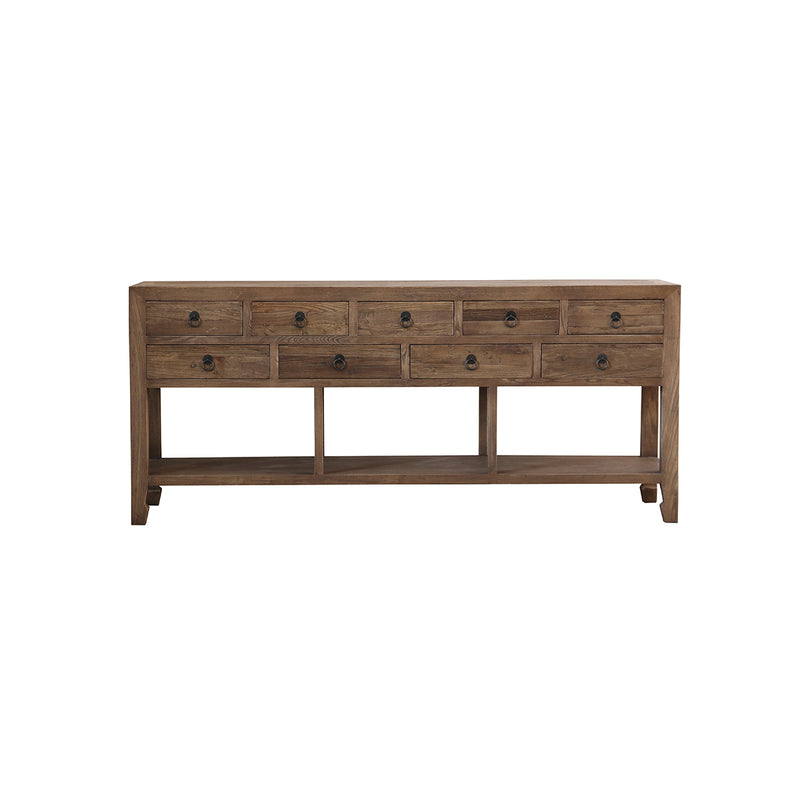 CONSOLA ACABADO DE MADERA