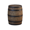 MESA LATERAL BARRIL ACABADO DE MADERA